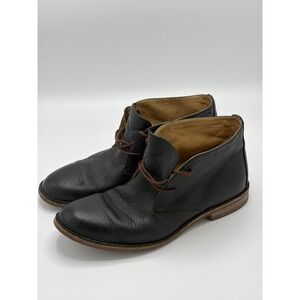 Trask Men's Leather Chukka Boots Black Men's Size 10.5 Brady Boots